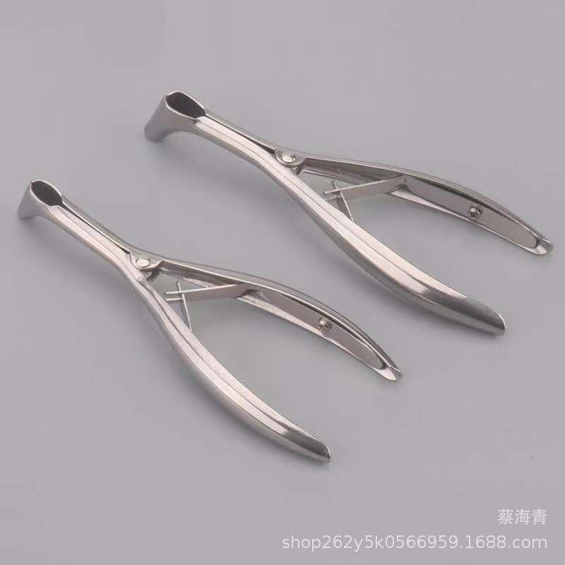 304加厚不锈钢鼻镜成人儿童扩张钳窥镜医院诊所美容院检查鼻腔镜
