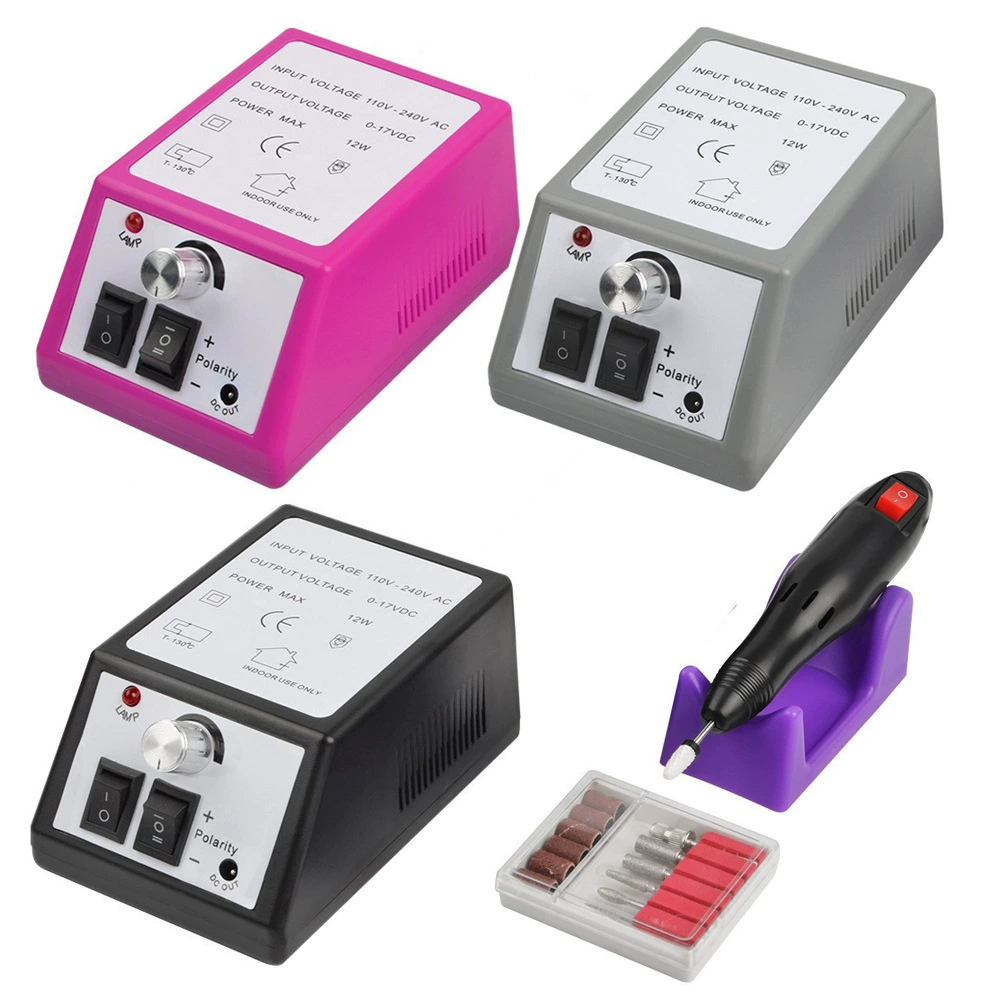 Electric Nail Drill Machine, multi-model sanding/milling kit, USB portable, 0.6 kg