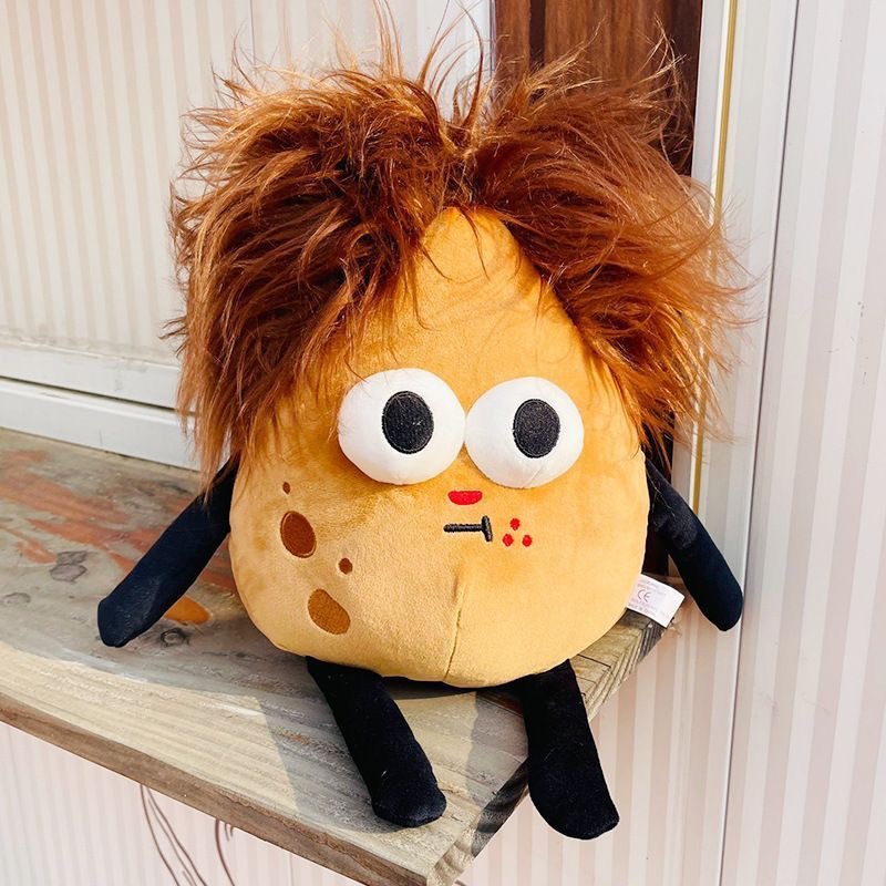 New Funny Explosive Potato Plush Toy Potato Doll Pillow Creative Sausage Rag Doll Cross-Border Wholesale