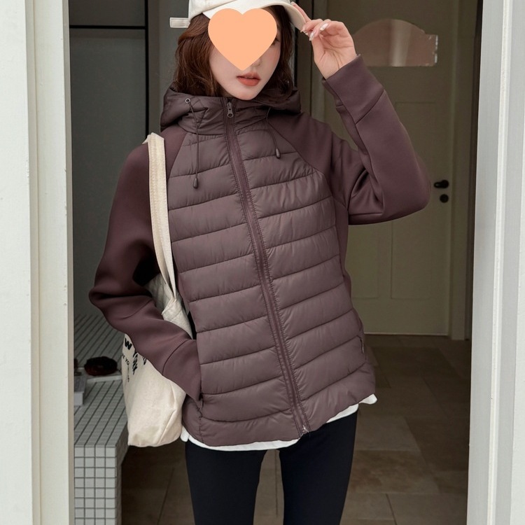 轻薄款连帽棉服女连帽2025年新款冬季棉衣外套面包服上衣棉袄女装|undefined