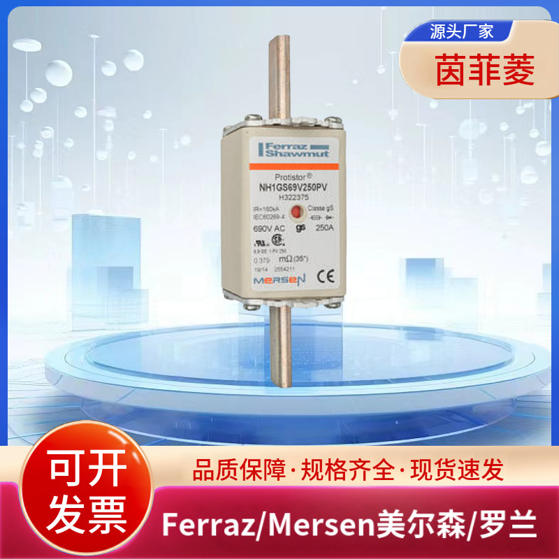 NH1GS69V250PV H322375 NH1GS69V280PV L302897美尔森/罗兰熔断器