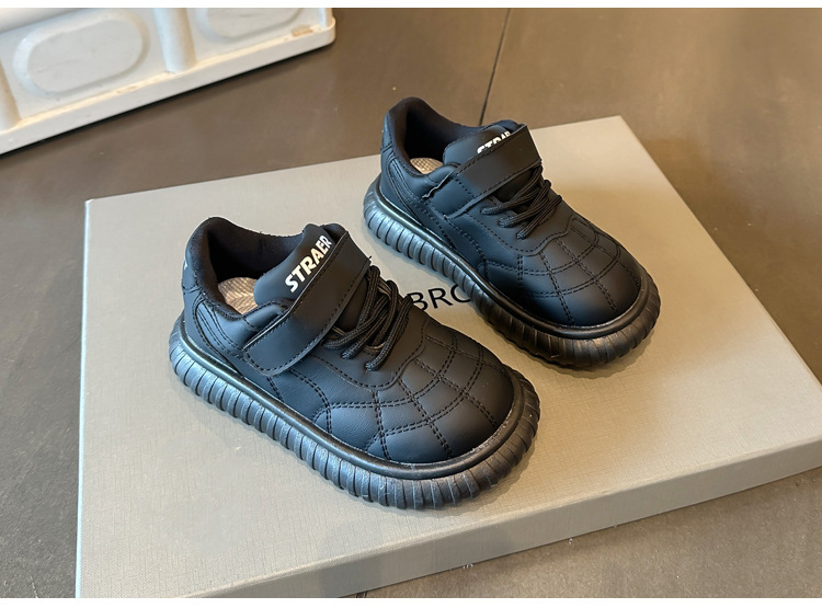 Pantofi casual pentru copii, primăvară și toamnă, pantofi sport pentru fete, la modă nouă, tălpi moi, toate se potrivesc cu pantofii respirabili în stil britanic_voghion.com