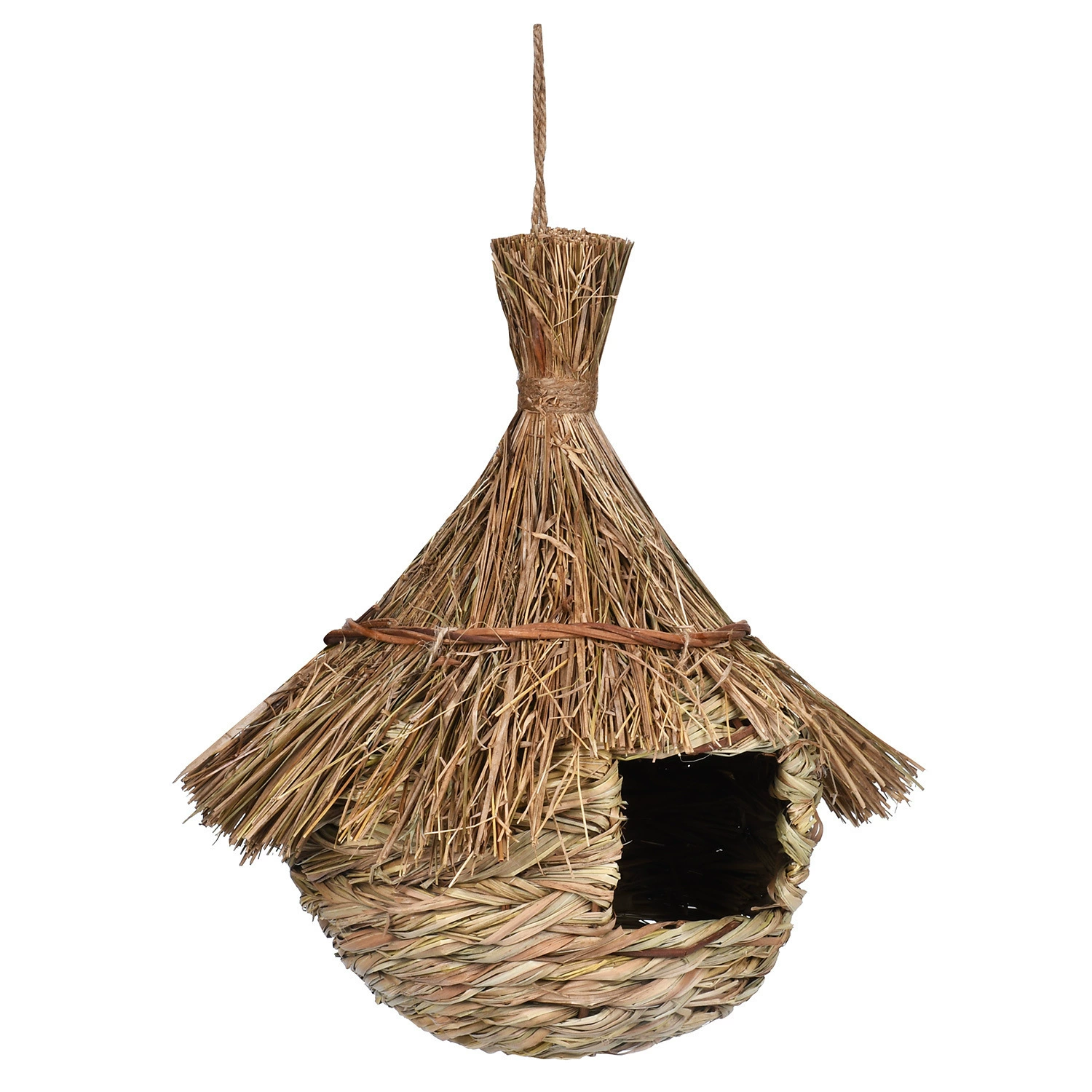Ручная работа, соломенный домик для птиц, гнездо для попугая, голубя, игрушка, птичье гнездо, украшение для сада, виллы, принадлежности, клетка для птиц