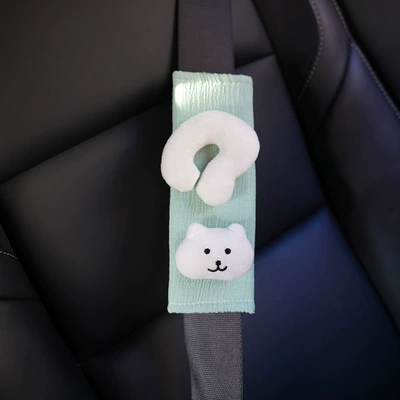 Seat belt shoulder pad — car seatbelt shoulder pad, car