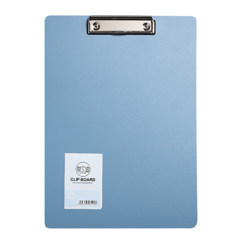a4 file plywood clip writing pad thickened file folder single clip vertical clip stationery manufacturer direct sale