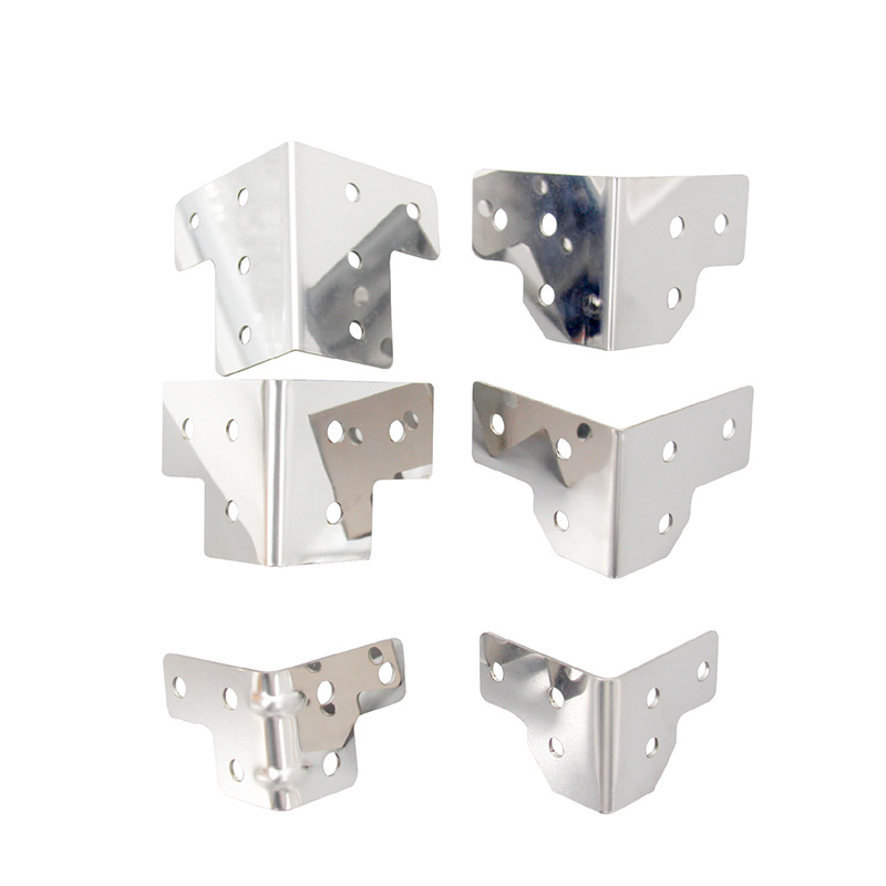 AW Anwang acero inoxidable 304 caja de madera de ángulo recto acero de hierro esquina de metal esquina de protección de ángulo borde de ángulo recto accesorios de caja de avión