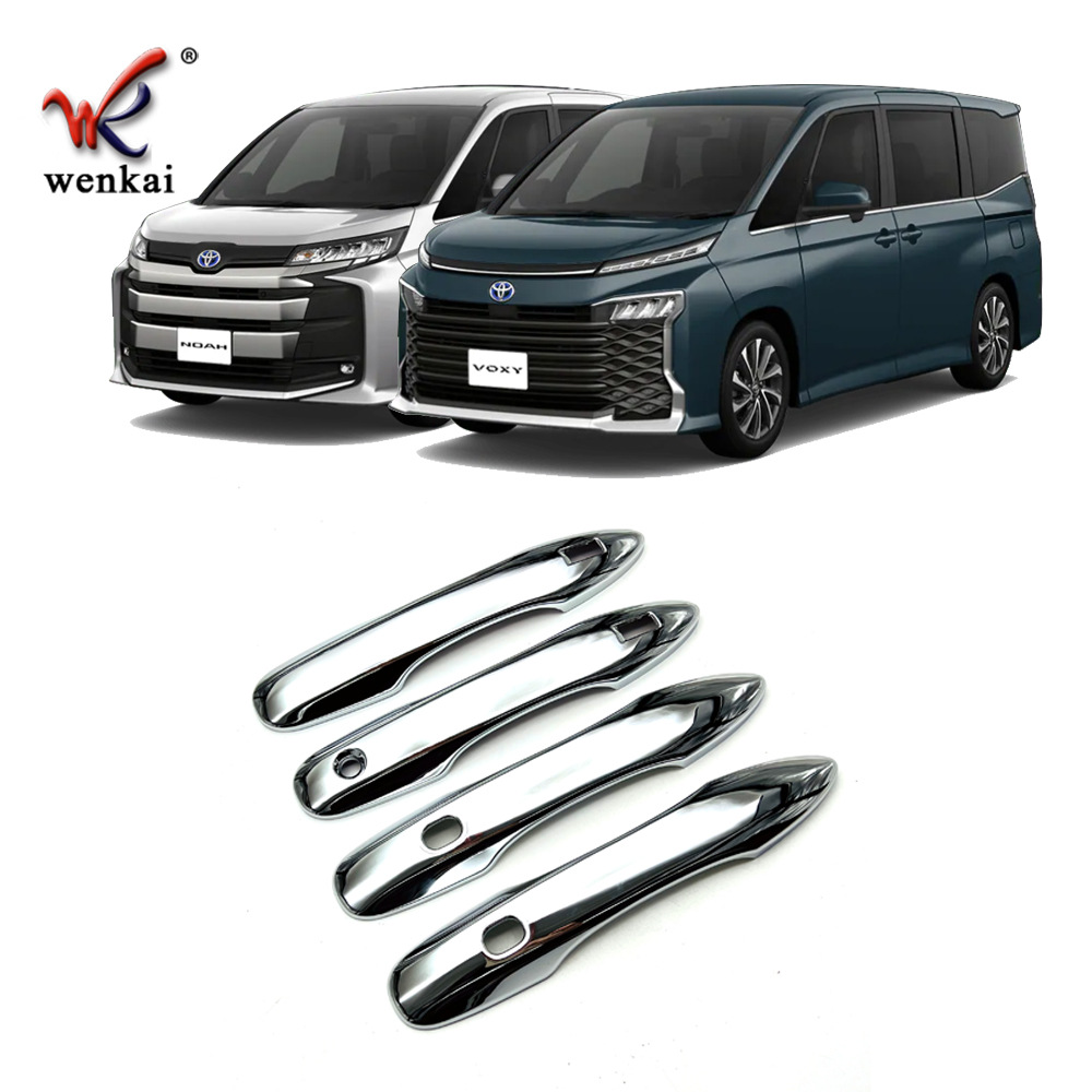 Adecuado para Toyota 22 Noah Voxy90 serie modificación exterior especial manija de la puerta protección cubierta brillante parche