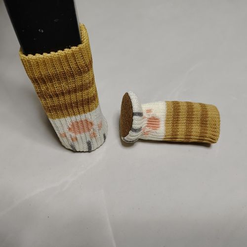 Cloth table and chair foot covers woolen floor protective cover thickened wear-resistant anti-slip silent stool chair felt foot pads