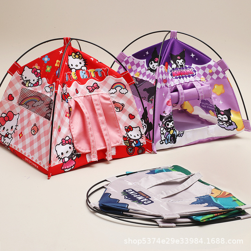 Children's Miniature Realistic Tent Scene Camping Props Dollhouse Model Pretend Play Decoration Small Toys