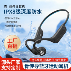 起爆私型発光真骨伝導bluetooth ipx 8防水水泳32gメモリランニングスポーツヘッドセット