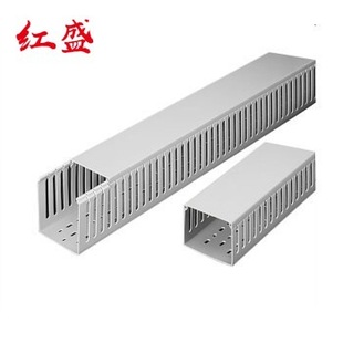 Insulated Wiring Channel Hd-1.2 Wire Trough 33 * 33 (W * H) Fire Protection Grade 94V0