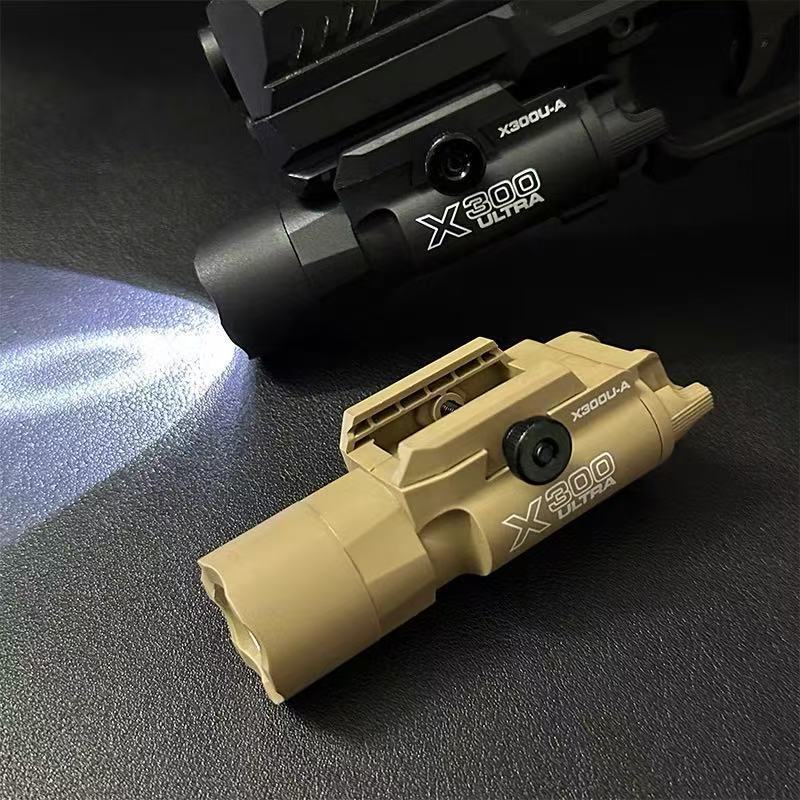 X300U尼龙下挂20MM手电筒格洛克战术高流明强光电手配件玩具枪灯|undefined