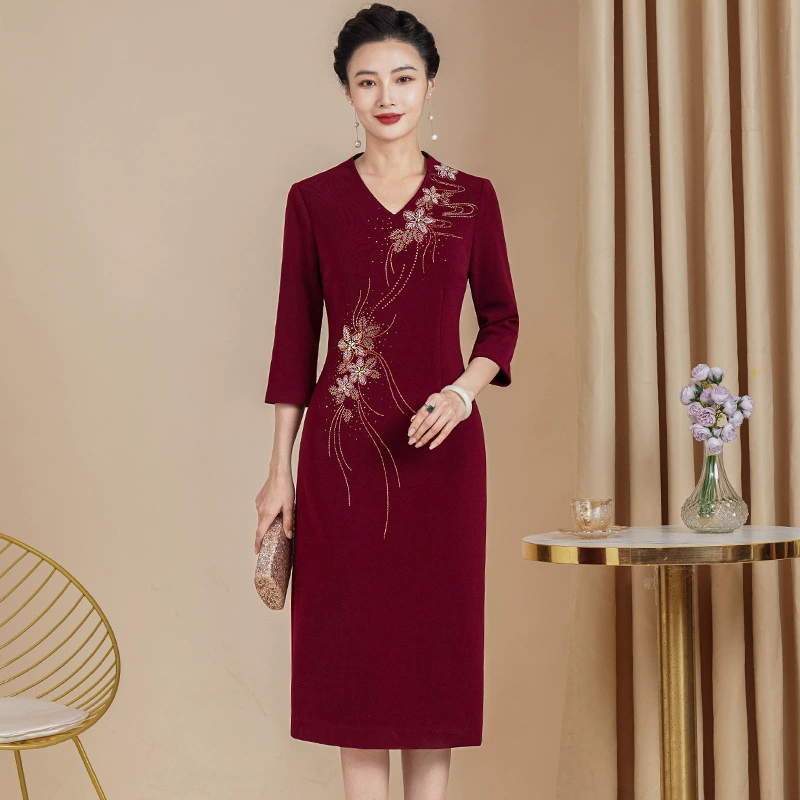 Благородный новый 2024 свадебное платье мамы для свадьбы