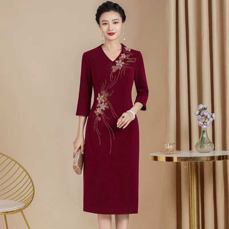 Wedding dress for mother