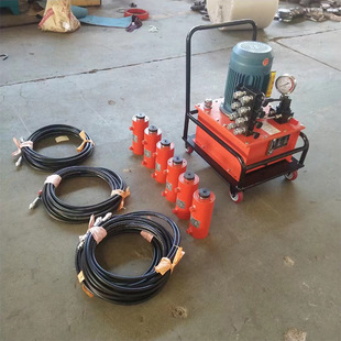Juren plate heat exchanger hydraulic wrench electric single-acting hydraulic wrench plate change clamp machine equipment