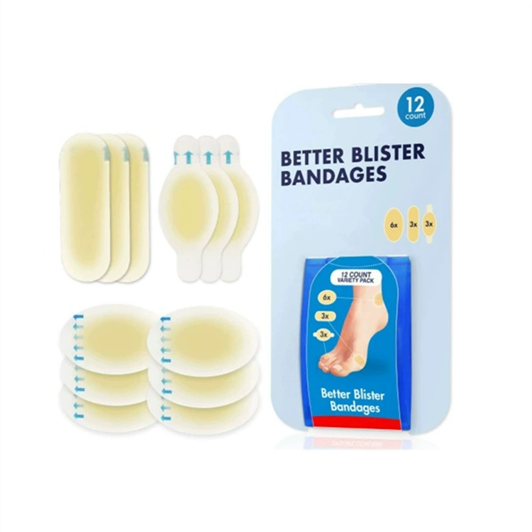 Костюм для пасты для ног гидроколлоидная паста для ног блистерная паста пятки анти-истирание край пасты для ног Водонепроницаемый Изготовление на заказ