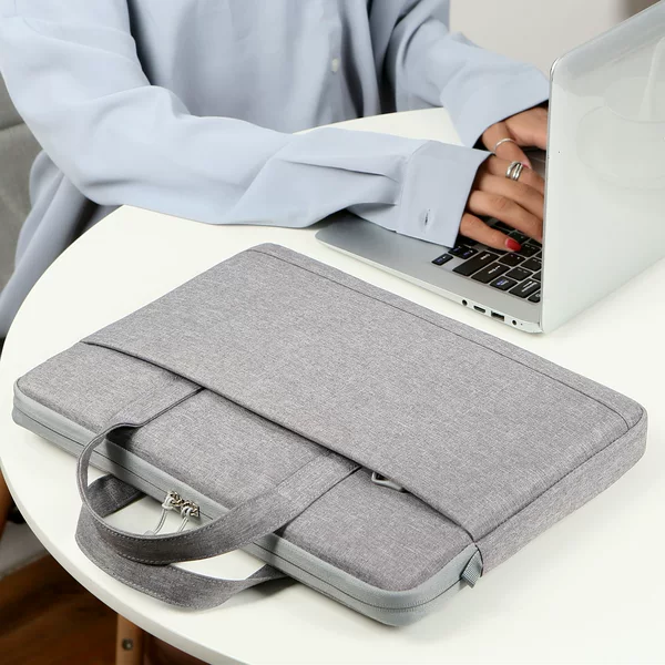 Lightweight Laptop Bag Tablet PAD Protective Case Shoulder Strap Crossbody Briefcase Travel Leisure Bag