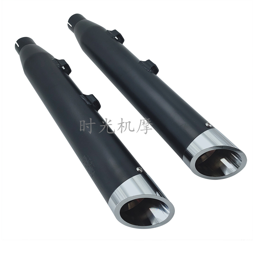Applicable to Harley 883 1200 48 72 modified cobra exhaust modified beveled cobra exhaust pipe