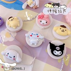 アニメかわいいミニ巻尺1.5m自動伸縮携帯小巻尺軟尺量三囲物差し