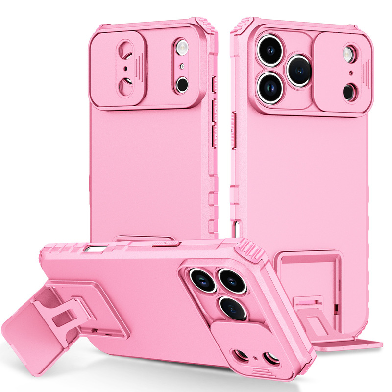 iPhone17ProMax 携帯電話ケース Apple 16Pro 立体スタンド 15 プッシュウィンドウ 14 落下防止保護カバーに適しています。|undefined