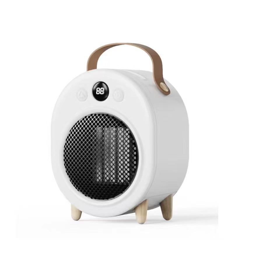 Nuevo calentador de escritorio transfronterizo pequeño hogar dormitorio portátil calentador digital calendario calefacción regalo