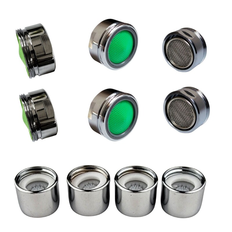 High-Grade Brass Electroplated White Bubbler for Bathtub, Stainless Steel Mesh Kitchen Sink Splash-Proof Filter Nozzle