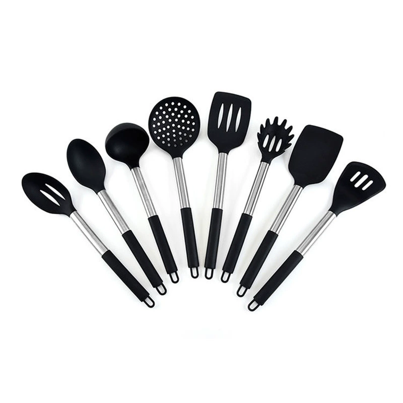 Silicone tableware stainless steel, kitchenware, set, (Physicals), anti-scald