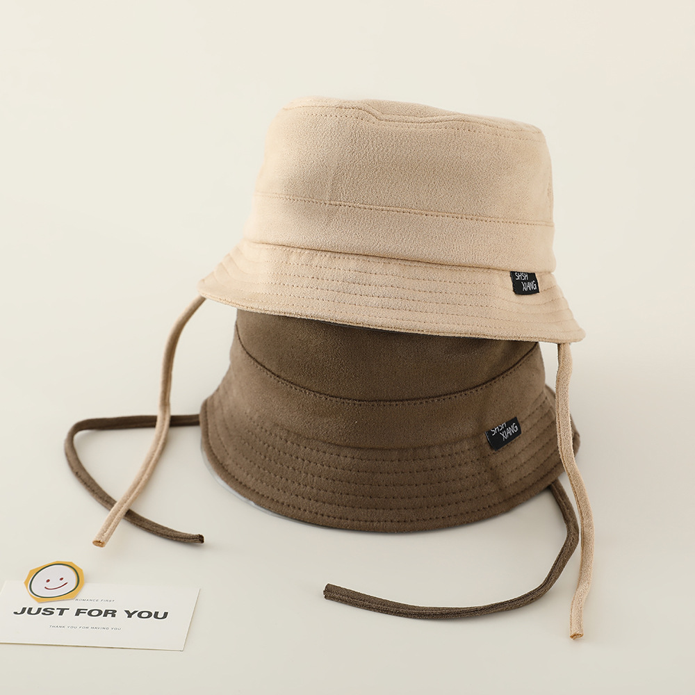 Sombrero japonés para niños, sombrero de pescador para bebés coreanos primavera y otoño delgado casual para niños y niñas versátil sombrero de bañera de sombra image 2