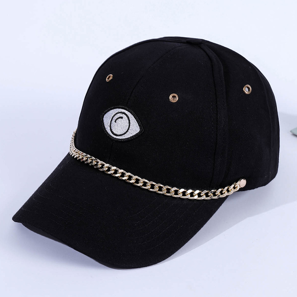 Sombrero femenino verano tapa superior suave hip hop coreano casual versátil calle Hipster bordado protección solar gorra de béisbol