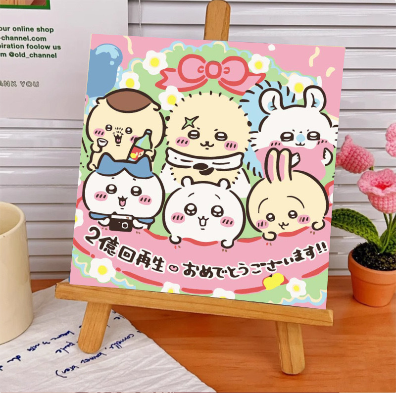 スポンジ・ボブ デジタル油絵 DIY 漫画アニメ 子供向け 手塗り装飾画 置物 環境に優しい|undefined