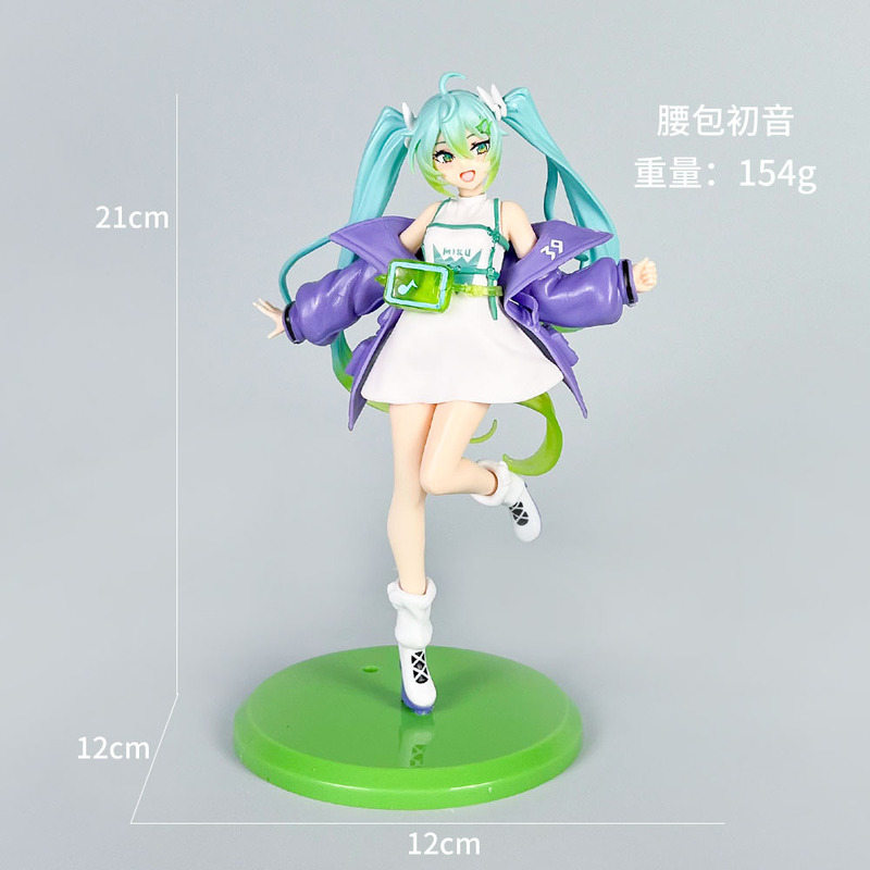 初音未来手办动漫水冰月美少女蕾姆花嫁穹妹二次元公仔模型摆件批|undefined