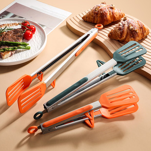 Food clip barbecue barbecue clip stainless steel steak clip high temperature resistant bread clip household food clip kitchen clip