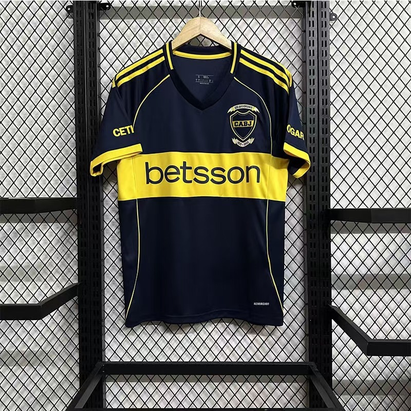 adidas x Boca Juniors 2025/26 Home 120th Anniversary Jersey Night Indigo/Bold Gold