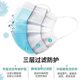 Disposable medical surgical mask independent packaging medical grade three-layer protective adult mask factory wholesale in stock