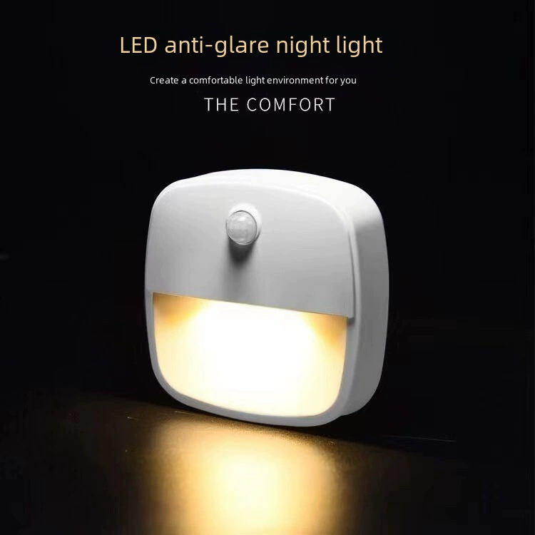 Smart induction LED lantern for bed, physiological battery, night light, human sensor, wholesale