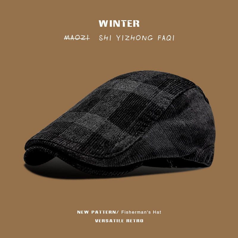 Pana Plaid delantero CAP-Negro