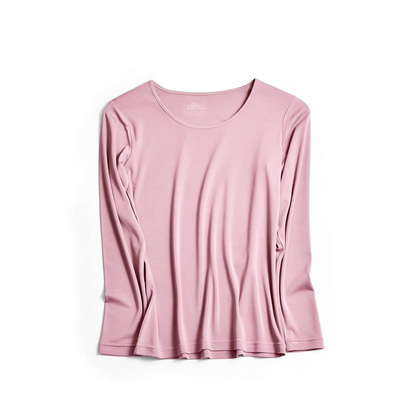 60 de doble cara modal otoño e invierno ropa de otoño de las mujeres pantalones largos finos sin costura bottoming ropa interior térmica conjunto en stock