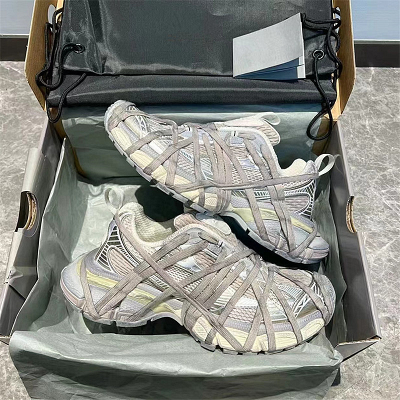 Putian President's Edition New Paris 3XL Dad Shoes Mesh Breathable Sneakers Retro Height-Increasing Shoes for Adults