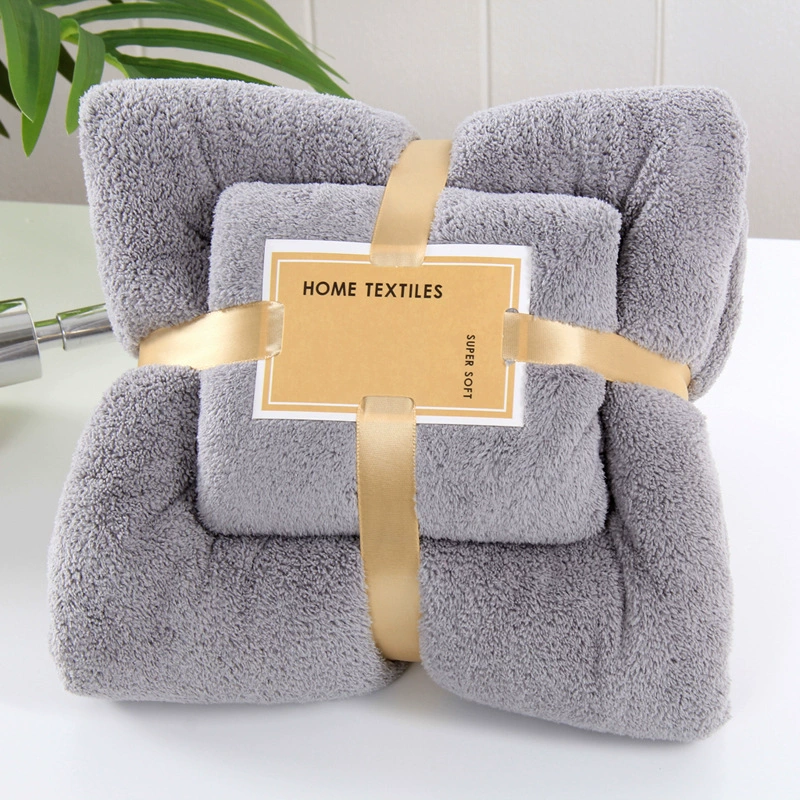 Soft cotton quick dry bath towel for home use for beloved, increased thickness, water absorbent