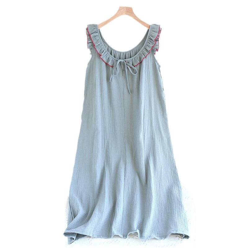 Хлопковое брендовое slip платье, пижама, тонкая длинная юбка