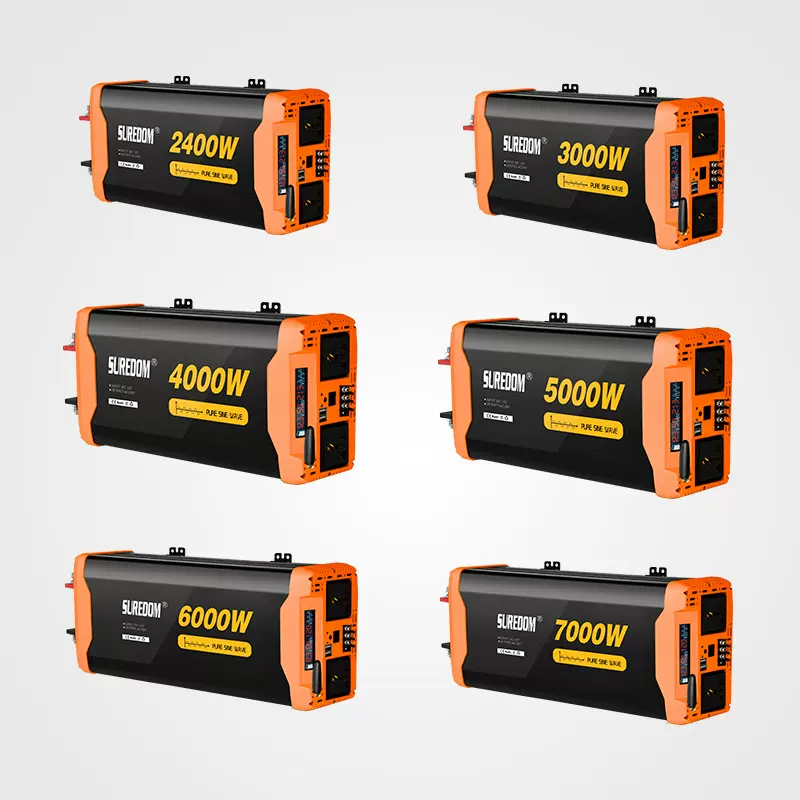 纯正弦波逆变器 12V24V转220V太阳能光伏 车载纯正弦波逆变