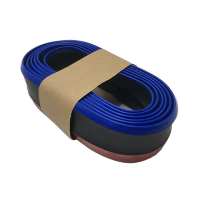 skirt anti-scratch strip sports surround — Qapı və bamper qoruyucu zolaqlar - black-blue-edge-25m