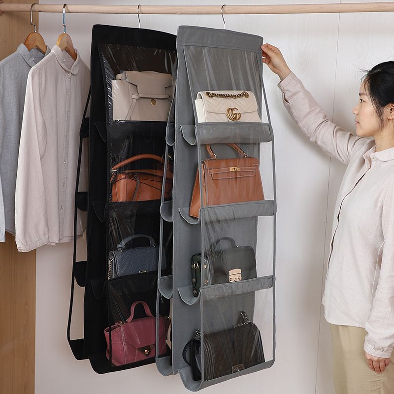 Bag storage hanger, household fabric storage bag, wardrobe hanger, dustproof bag for leather bags, wholesale