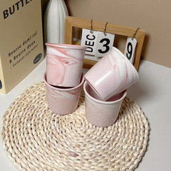 大理石模様陶磁器カップクリエイティブ陶磁器カップ家庭用カップマグカップコーヒーカップ尾品特売