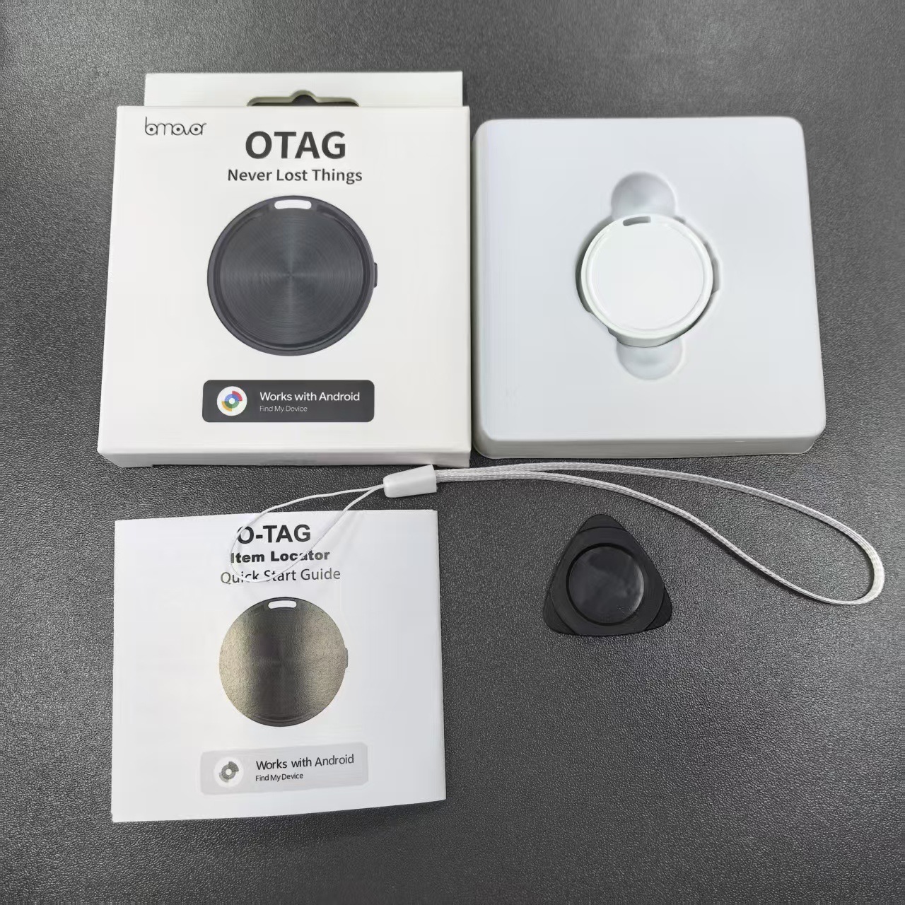 Aplicable a Apple Android Dual System Localizador a prueba de pérdida de llaves, mochila, rastreo de artículos, dispositivo a prueba de pérdida
