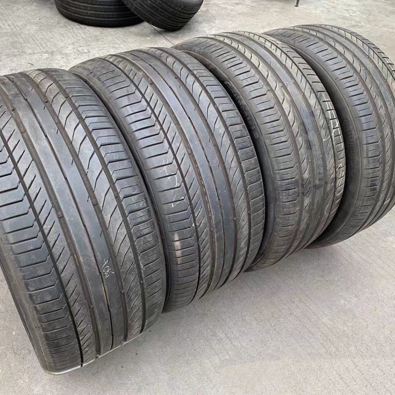 二手马牌轮胎255/40R21 285/35R21劳斯莱魅影GLC43CSC5P 奔驰GLC4