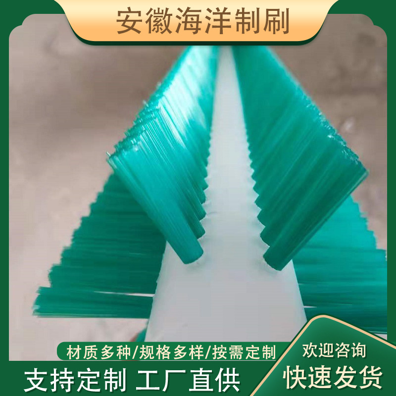 厂家直供抛光除锈清洗机刷辊植毛式刷滚尼龙丝清洗除尘毛刷辊