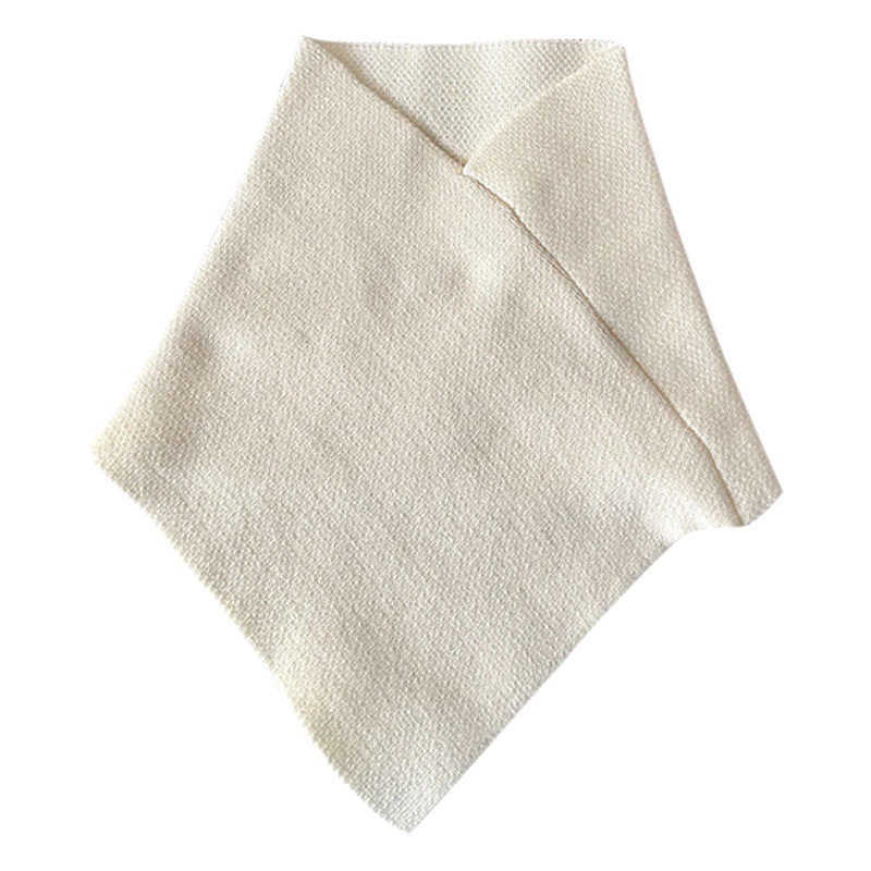 Nueva moda todo partido houndstooth bufanda de punto bufanda de las mujeres otoño y el invierno engrosado cuello cálido protección de cuello de triángulo bufanda