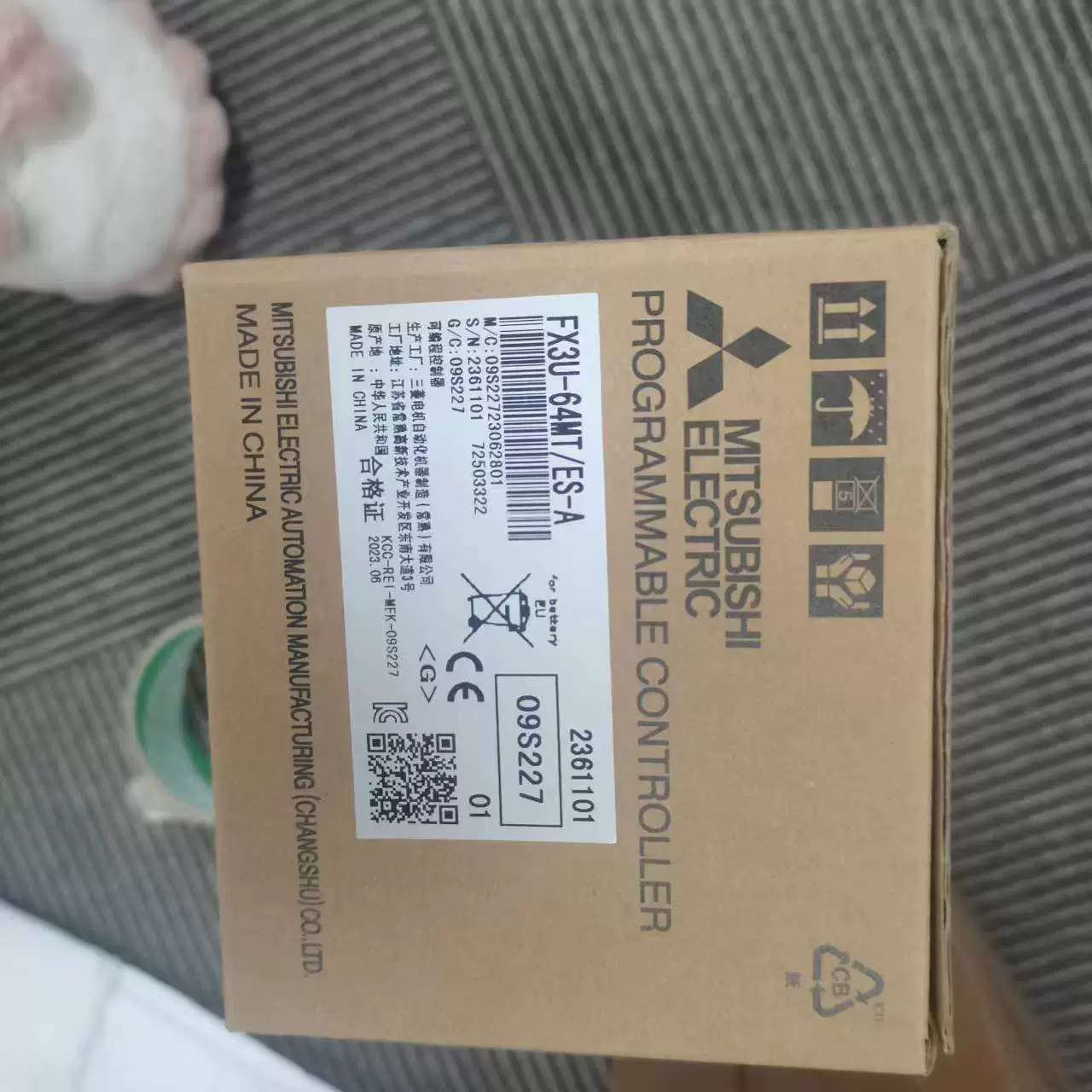 Серия Mitsubishi plc Mitsubishi FX5-8EX/ES модуль оригинальное место