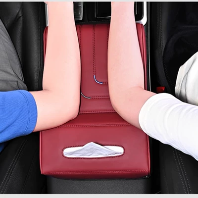Armrest box pad, Fushou car interior storage